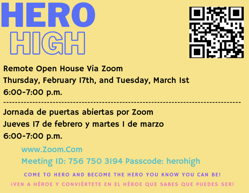 Remote Open House Flyer